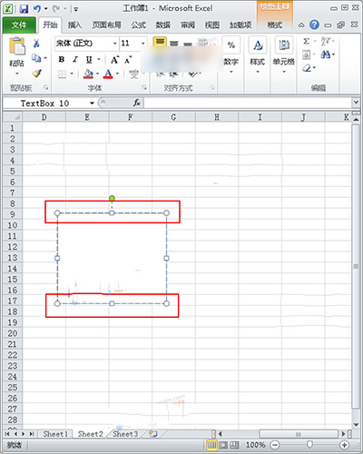 Excel2010如何将文本框与单元格对齐