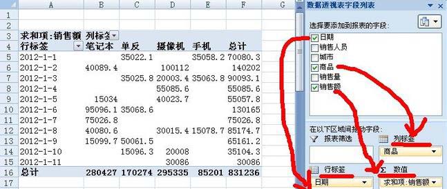 Excel 2007实用技巧:复制透视表
