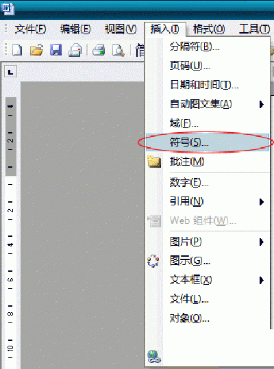 在Word中添加特殊符号的提示