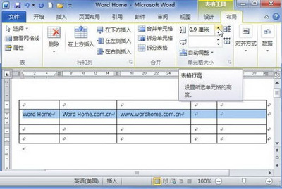  “單元格大小”分組