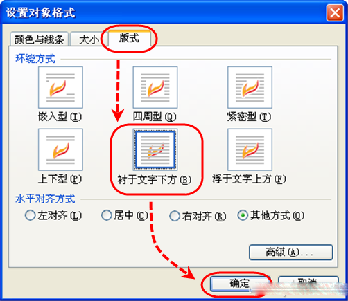 设置对象格式