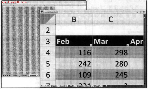 Excel2007基础教程:放大或缩小窗口以显示最佳视图