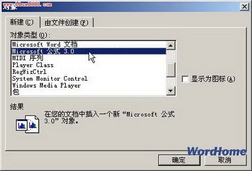 在Word中怎樣輸入數學公式？