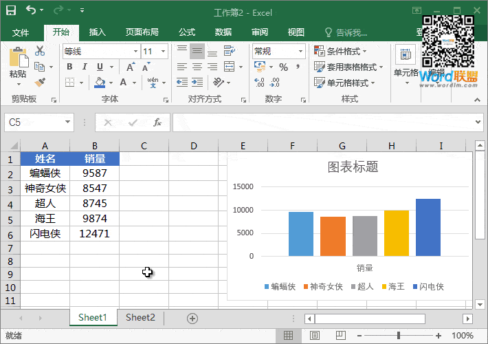 分分鐘美化你的Excel圖表 小山丘圖表更加美觀
