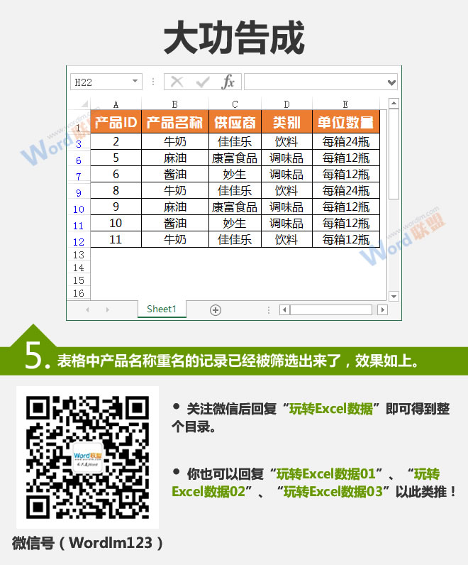 最终结果