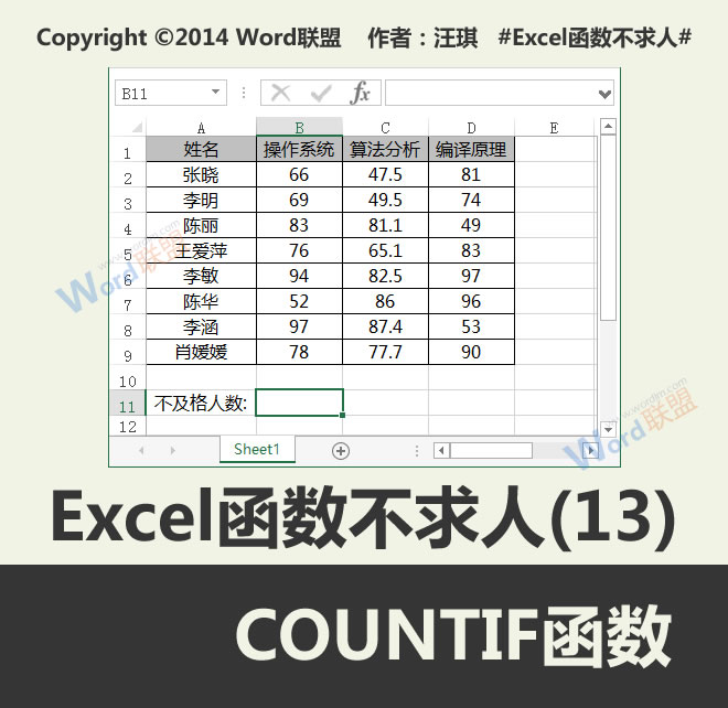 Excel表格