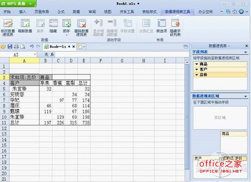 怎么用Excel做数据透视表