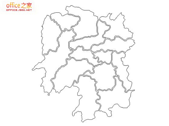 繪制城市輪廓圖