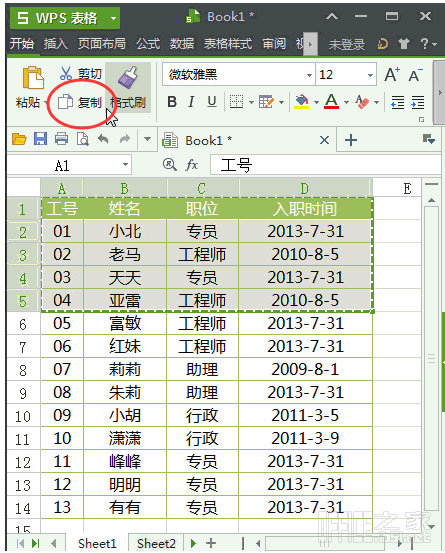 wps  excel如何在表格内截图