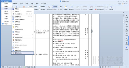 WPS文字放大文檔