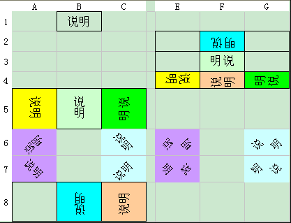 WPS巧用单元格格式对齐功能实现文字横倒竖斜