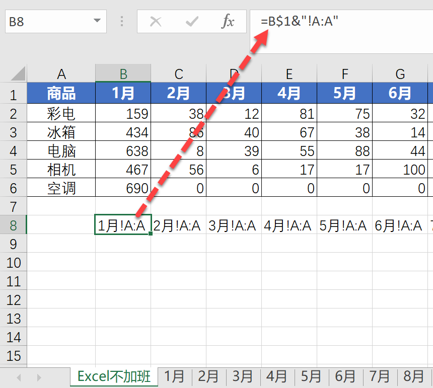 LOOKUP、SUMIF函数查找、求和用法(图3)