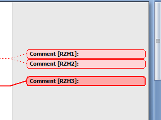 如何查看Word 2007文档中的注释？