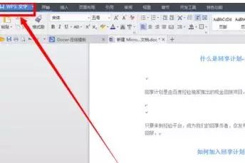 wps文字中，小点如何去掉？